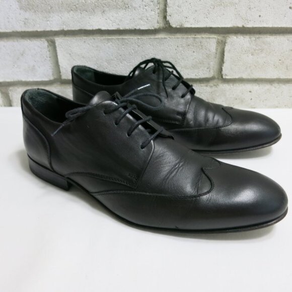 Sandro Dell'Acque Wingtip Leather Dress Oxfords 42 - Picture 7 of 7
